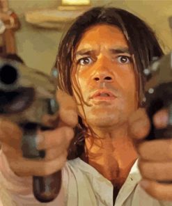 Antonio Banderas In Desperado Diamond Painting