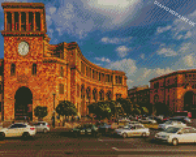 Armenia Yerevan City Diamond Painting