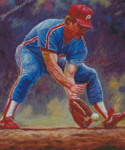 Baseball Mike Schmidt Diamond Painting