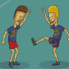 Beavis And Butt Head Dancing Diamond Painting