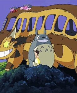 Catbus Totoro Studio Ghibli Diamond Painting