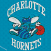 Charlotte Hornets Team Logo Art Diamond Painting