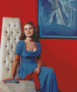 Classy Janet Leigh Diamond Painting