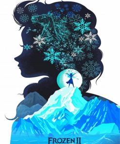 Disney Movie Frozen Poster Diamond Painting