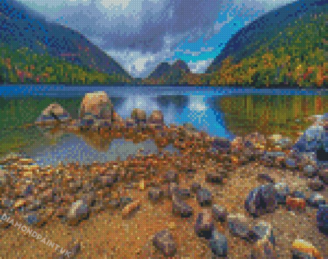 Jordan Pond National Park Diamond Painting