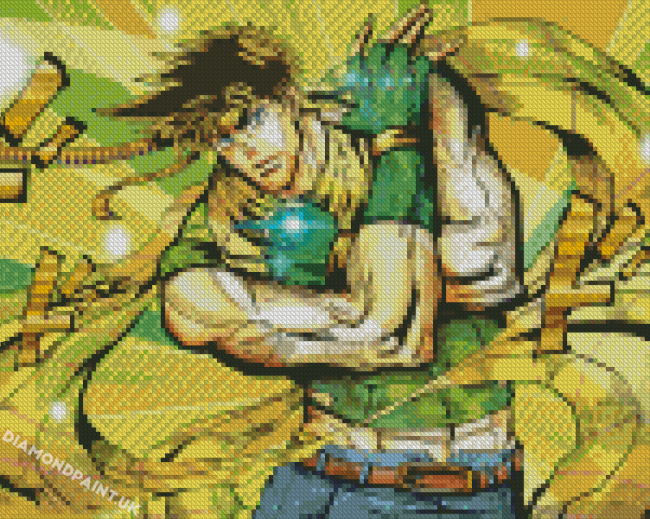 Joseph Joestar Character Diamond Painting