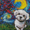 Maltipoo Art Diamond painting