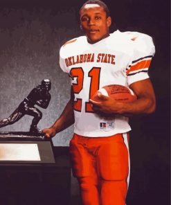 Oklahoma State Barry Sanders Diamond Painting