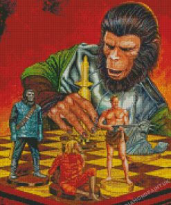 Planet Of The Apes Art Diamond Painting