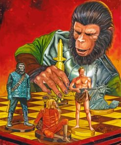 Planet Of The Apes Art Diamond Painting
