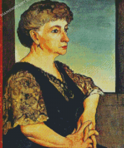 Portrait Of Artists Mother Diamond Painting