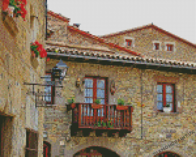 Rupit Buildings Diamond Painting