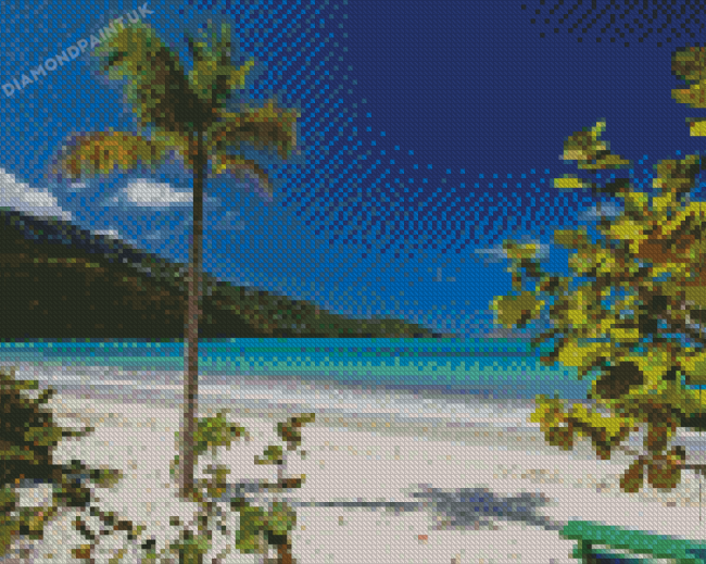 The Magens Bay Beach Diamond Painting