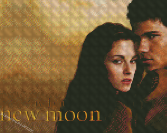 Twilight New Moon Poster Diamond Painting