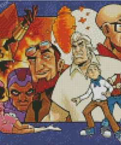 Venture Brothers Characters Diamond Painting
