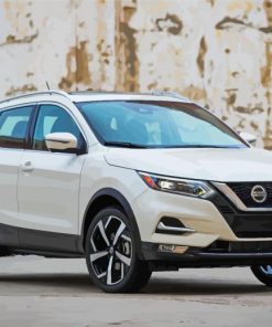 White Nissan Qashqai Diamond Painting