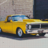 Yellow Xy Ford Falcon Car Diamond Painting