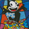 Aesthetic Felix The Cat Diamond Painting