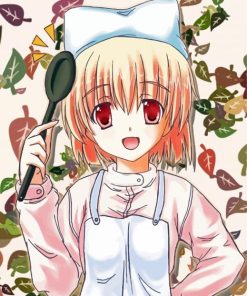 Anime Girl Chef Diamond Painting