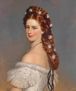 Classy Empress Elisabeth Of Austria Diamond Painting