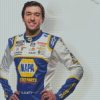 Cool Chase Elliott Illustration Diamond Painting