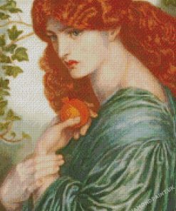 Gabriel Rossetti Proserpina Diamond Painting