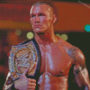 Randy Orton American Wrestler Diamond Painting