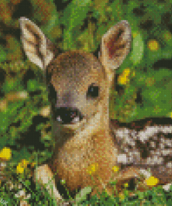 Roe Deer Animal Diamond Painting