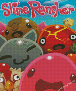 Slime Aancher Game Poster Diamond Painting