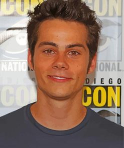 Smiling Dylan Obrien Diamond Painting