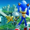 Sonic With Sword Diamond Painting