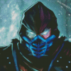 Sub Zero Mortal Kombat Diamond Painting