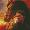 War Horse Poster Diamond Painting