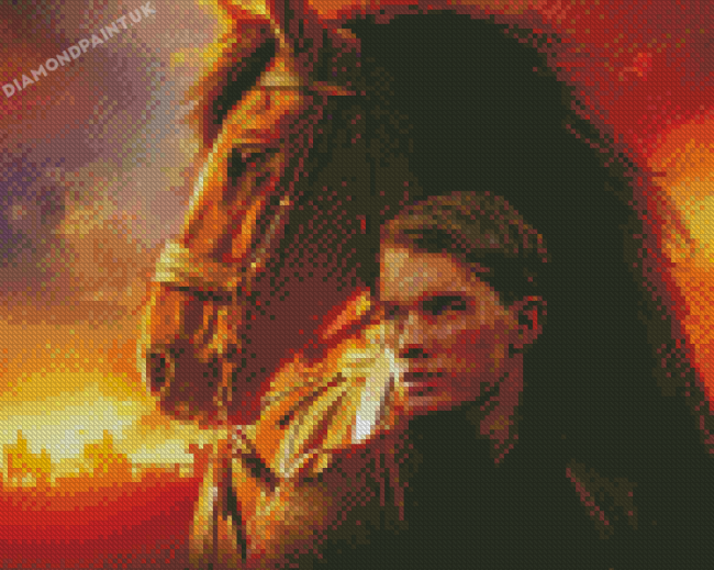 War Horse Poster Diamond Painting