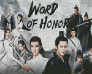 Word Of Honor Poster Diamond Painting