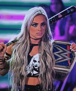 American Wrestler Liv Morgan Diamond Painting