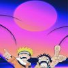Anime Characters Naruto And Luffy Diamond Painting