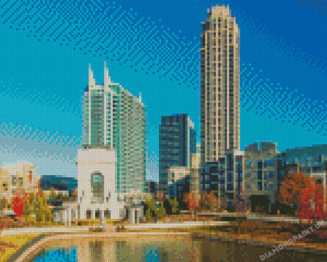 Atlantic Station Atlanta Georgia Diamond Painting