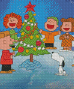 Christmas Charlie Brown Diamond Painting
