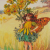 Cicely Mary Barker The Ragwort Fairy Diamond Painting