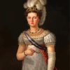 Classic Lady Wears Jewelry Diamond Painting