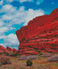 Colorado The Red Rocks Park Diamond Painting