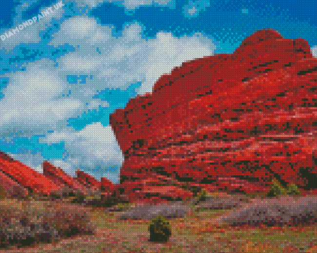 Colorado The Red Rocks Park Diamond Painting