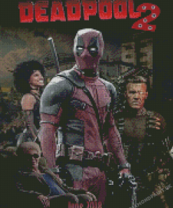 Deadpool 2 Poster Diamond Painting