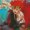 Eustass Kid One Piece Anime Character Art Diamond Painting