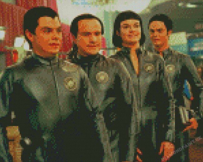 Galaxy Quest Characters Diamond Painting