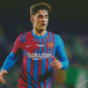 Gavi FC Barcelona Player Diamond Painting