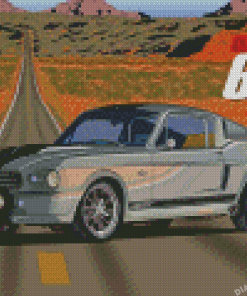 Gone In 60 Seconds Car Diamond Painting