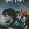 Harry Potter And The Deadly Hallows Poster Diamond Painting