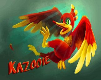 Kazooie Bird Diamond Painting